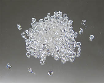 Acryl Chatons 4mm 20g cristall